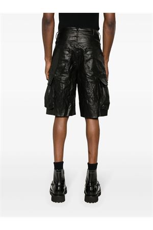 Shorts a gamba ampia nero PURPLE BRAND | P022HSCB224BLACK